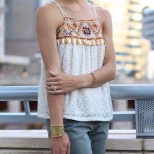 Anthropologie HD in Paris Tikal Tassel Tank